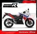 CBR 125 R EXHAUST Honda Full System Muffler Auspuff Sportauspuff Silencer Echappement Silencieux Scarico Scarichi Escape Collector Manifold Wydech Tłumik HP3 2011 - 2018 DOMINATOR 3