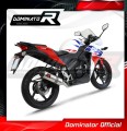 kompletní výfukový systém s tlumičem DOMINATOR Full System HP3 pasuje na motocykl Honda CBR 150 R 2011   2016 3