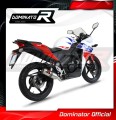 kompletní výfukový systém s tlumičem DOMINATOR Full System GP pasuje na motocykl Honda CBR 150 R 2011   2016 3