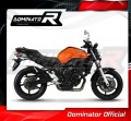 FZ6 FAZER S2 Exhaust Yamaha Muffler Auspuff Sportauspuff Silencer Echappement Silencieux Scarico Scarichi Escape Wydech Tłumik OVAL 2006 - 2010 DOMINATOR 3
