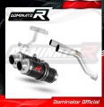 výfuk tlumič výfuku DOMINATOR GP1 černý pasuje na motocykl Yamaha FZ6 2004   2010 2