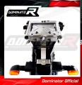 FZ6 FAZER S1 Exhaust Yamaha Muffler Auspuff Sportauspuff Silencer Echappement Silencieux Scarico Scarichi Escape Wydech Tłumik ROUND BLACK 2004 - 2010 DOMINATOR 5