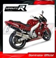 výfuk tlumič výfuku DOMINATOR homologovaný HP1 pasuje na motocykl YZF 600R Thundercat 1996   2006 3
