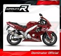 výfuk tlumič výfuku DOMINATOR homologovaný HP1 pasuje na motocykl YZF 600R Thundercat 1996   2006 4