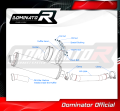 výfuk tlumič výfuku DOMINATOR homologovaný oválný pasuje na motocykl YZF 600R Thundercat 1996   2006 6