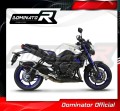 výfuk tlumič výfuku DOMINATOR homologovaný HP1 černý pasuje na motocykl FZ 8 N / FZ8 S FAZER 2010   2016 3
