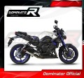 výfuk tlumič výfuku DOMINATOR homologovaný GP černý pasuje na motocykl FZ 8 N / FZ8 S FAZER 2010   2016 3