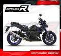 výfuk tlumič výfuku DOMINATOR homologovaný oválný pasuje na motocykl FZ 8 N / FZ8 S FAZER 2010   2016 5
