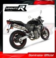 výfuk tlumič výfuku DOMINATOR kulatý pasuje na motocykl Honda CB 600F HORNET 1998   2002 3