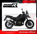 výfuk tlumič výfuku DOMINATOR homologovaný kulatý pasuje na motocykl Suzuki DL 1050 V Strom / XT 2020   2024 4