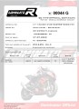 výfuk tlumič výfuku DOMINATOR homologovaný OV pasuje na motocykl Suzuki DL 1050 V Strom / XT 2020   2024 6