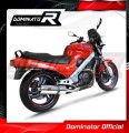 výfuk tlumič výfuku DOMINATOR oválný pasuje na motocykl Honda NTV 650 REVERE 1988   1997 3