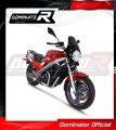 NTV 650 REVERE RC33 1988 -1997 Výfukový svod eliminátor katalyzátoru propojovací trubka sběrač DOMINATOR 2