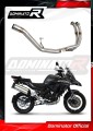 TRK 502X Výfuk Benelli Eliminátor katalyzátoru Decat Svody Potrubí Kolektor 2018 - 2021 DOMINATOR