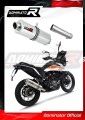 výfuk tlumič výfuku DOMINATOR oválný pasuje na motocykl KTM 390 Adventure 2020   2023