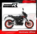 kompletní výfukový systém s tlumičem DOMINATOR Full System HP3 černý pasuje na motocykl Yamaha MT 125 2020  2