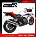 exhaust muffler DOMINATOR OV fits to Honda CBR 500 R 2016  2024 3
