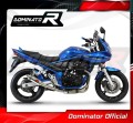 GSF 650 BANDIT N/ S 2005/2006 Kompletní výfukový systém Tlumič Sportovní výfuk Svod Sběrač GP1 DOMINATOR 3