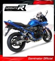 výfuk tlumič výfuku DOMINATOR GP1 černý pasuje na motocykl Suzuki GSF 650 BANDIT N / S 2005   2006