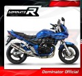 GSF 650S BANDIT VÝFUK Suzuki tlumič výfuku sportovní tlumič kulatý ROUND 2005 - 2006 dominator 3