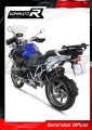 BMW R1200GS Adventure 2008-2009 motocyklový výfuk tlumič HP7 BLACK Dominator 2