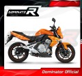výfuk tlumič výfuku DOMINATOR GP1 černý pasuje na motocykl Kawasaki ER   6 N / F 650 2006   2008 2