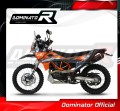 exhaust muffler DOMINATOR HP1 BLACK fits to KTM 690 SMC R 2021  2024 2