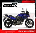 Suzuki DL 650-Strom 2004 - 2006 motocyklový výfuk tlumič sportovní výfuk tlumič Dominator 3