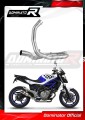 decat středový tlumič výfuku DOMINATOR Mid Pipe pasuje na motocykl SUZUKI SFV 650 GLADIUS 2009   2015