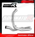 decat středový tlumič výfuku DOMINATOR Mid Pipe pasuje na motocykl SUZUKI SFV 650 GLADIUS 2009   2015 2