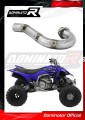Yamaha YFZ 450 R výfukový svod koleno výfuku sběrač potrubí 2014-2022 dominator
