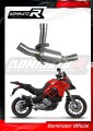 Ducati Multistrada 950/950 S Výfuk Svod Odstranění katalyzátoru Katalyzátor Mezisvod Decat DOMINATOR