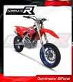 výfukové svody DOMINATOR  pasuje na motocykl Honda CRF 450 R RX 2021 Head Pipe Header Collector  3