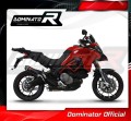 Ducati Multistrada 1200 Enduro 2016 -2018 motocyklový výfuk tlumič sportovní tlumič HP3 BLACK Dominator 3