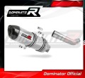 Piaggio Vespa GTS 125 2007 - 2012 motocyklový sportovní výfuk tlumič HP1 Dominator 1