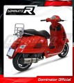 Piaggio Vespa GTS 125 2007 - 2012 motocyklový sportovní výfuk tlumič HP1 Dominator 2