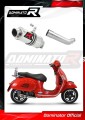 Piaggio Vespa GTS 125 2007 - 2012 motocyklový výfuk tlumič sportovní tlumič GP1 Dominator