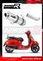 Piaggio Vespa GTS 125 2007 - 2012 motocyklový výfuk tlumič výfuku sportovní výfuk tlumič OV Dominator