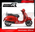 Piaggio Vespa GTS 125 2007 - 2012 motocyklový výfuk tlumič výfuku sportovní výfuk tlumič OV Dominator 3
