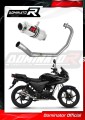 Honda CBF 125 2009-2014 Kompletní výfukový systém Tlumič Výfuk Sportovní tlumič Svod Sběrač GP1 DOMINATOR