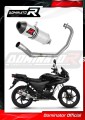 kompletní výfukový systém s tlumičem DOMINATOR Full System HP3 pasuje na motocykl Honda CBF 125 2009   2014