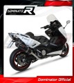 Yamaha XP 530 T-MAX 2012 -2016 Kompletní výfukový systém Tlumič Sportovní výfuk Svod HP1 BLACK DOMINATOR 3