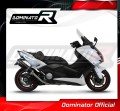 Yamaha XP 530 T-MAX 2012 -2016 Kompletní výfukový systém Tlumič Sportovní výfuk Svod HP1 BLACK DOMINATOR 4