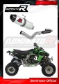 kompletní výfukový systém s tlumičem DOMINATOR Full System MX2 pasuje na motocykl Kawasaki KFX 450 2008   2014