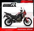 výfuk tlumič výfuku DOMINATOR P7 černý pasuje na motocykl Honda CRF 1000L Africa Twin 2016   2019 2