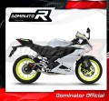 kompletní výfukový systém s tlumičem DOMINATOR Full System GP černý pasuje na motocykl Yamaha YZF R125 2019   2020 2