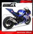 Suzuki GSXR 1000 2017 -2021 Kompletní výfukový systém Tlumič Sportovní výfuk Svod HP1 DOMINATOR 2