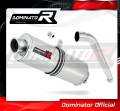 výfuk tlumič výfuku DOMINATOR oválný pasuje na motocykl Honda XL 125 V VARADERO 2001   2006 2