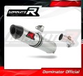 ER-6N ER-6F 650 VÝFUK Kawasaki Tlumič Výfuk Sportovní výfuk Tlumič Karbonová koncovka HP2 2009 - 2011 Dominator 1
