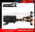 Suzuki GSXR 750 K8 K9 L0 2008 -2010 motocyklový výfuk tlumič sportovní tlumič výfuku HP3 BLACK LOW LEVEL Dominator 6